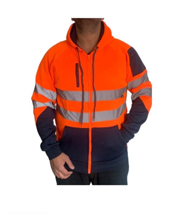 Hi-Vis Zip Hoodie