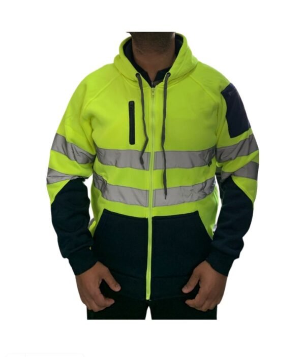 Hi-Vis Zip Hoodie