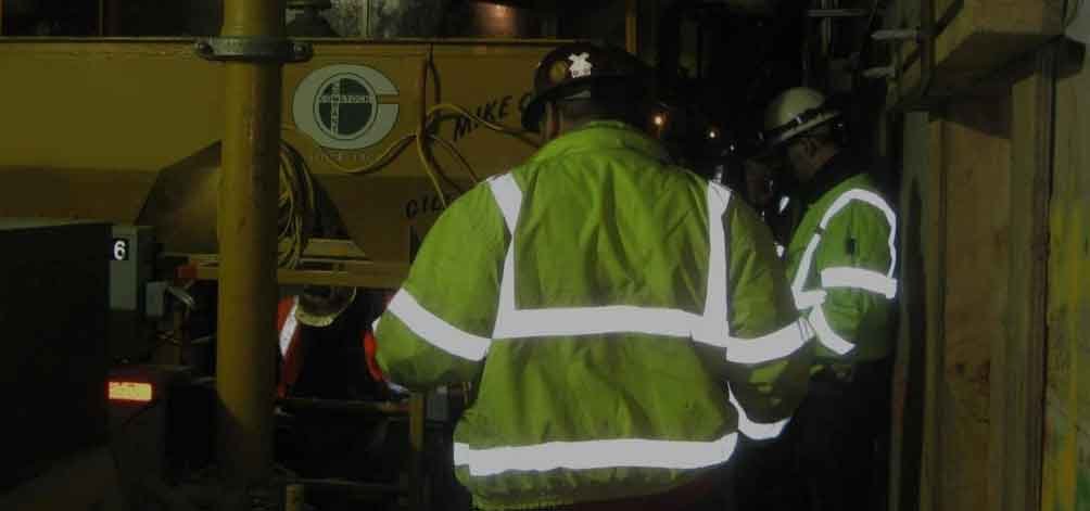 Reflective Material on Hi-Vis Clothing Work